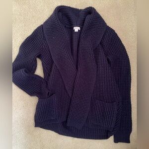 Navy blue, Merona, Thick Knit Cardigan